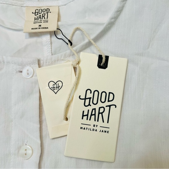 Matilda Jane White Eyelet Button-Front Dress - Picture 11 of 16